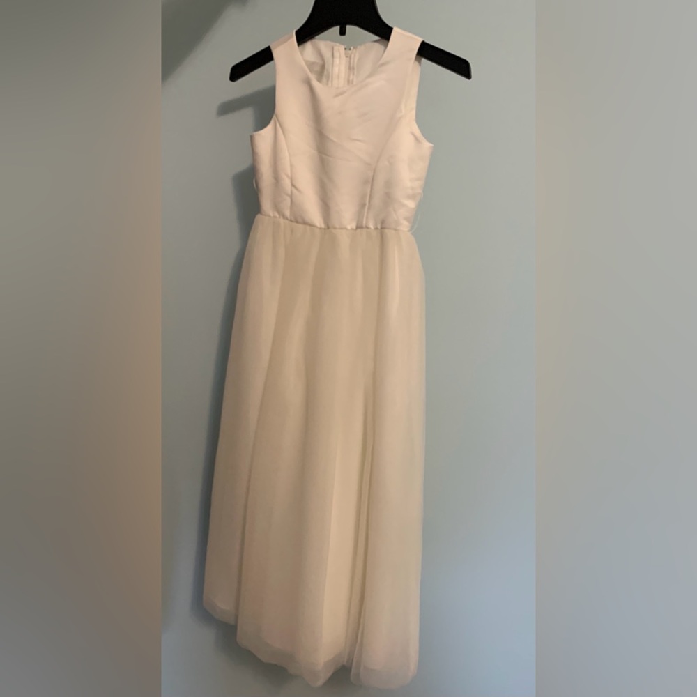 Flower Girl Dress with bows and head piece